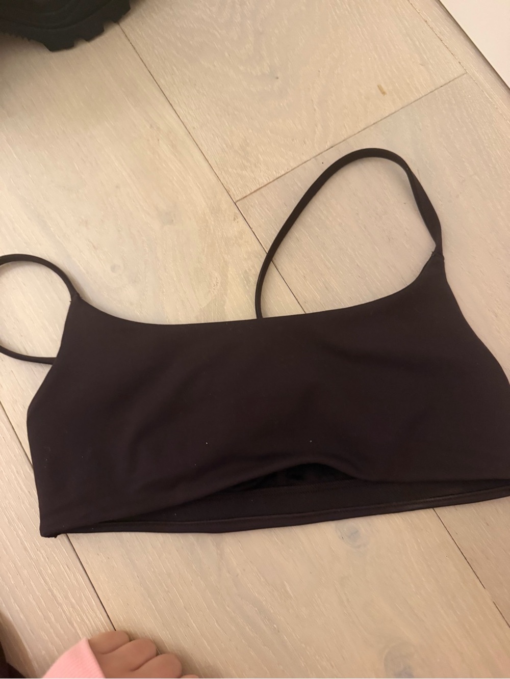 Lululemon brown sports bra